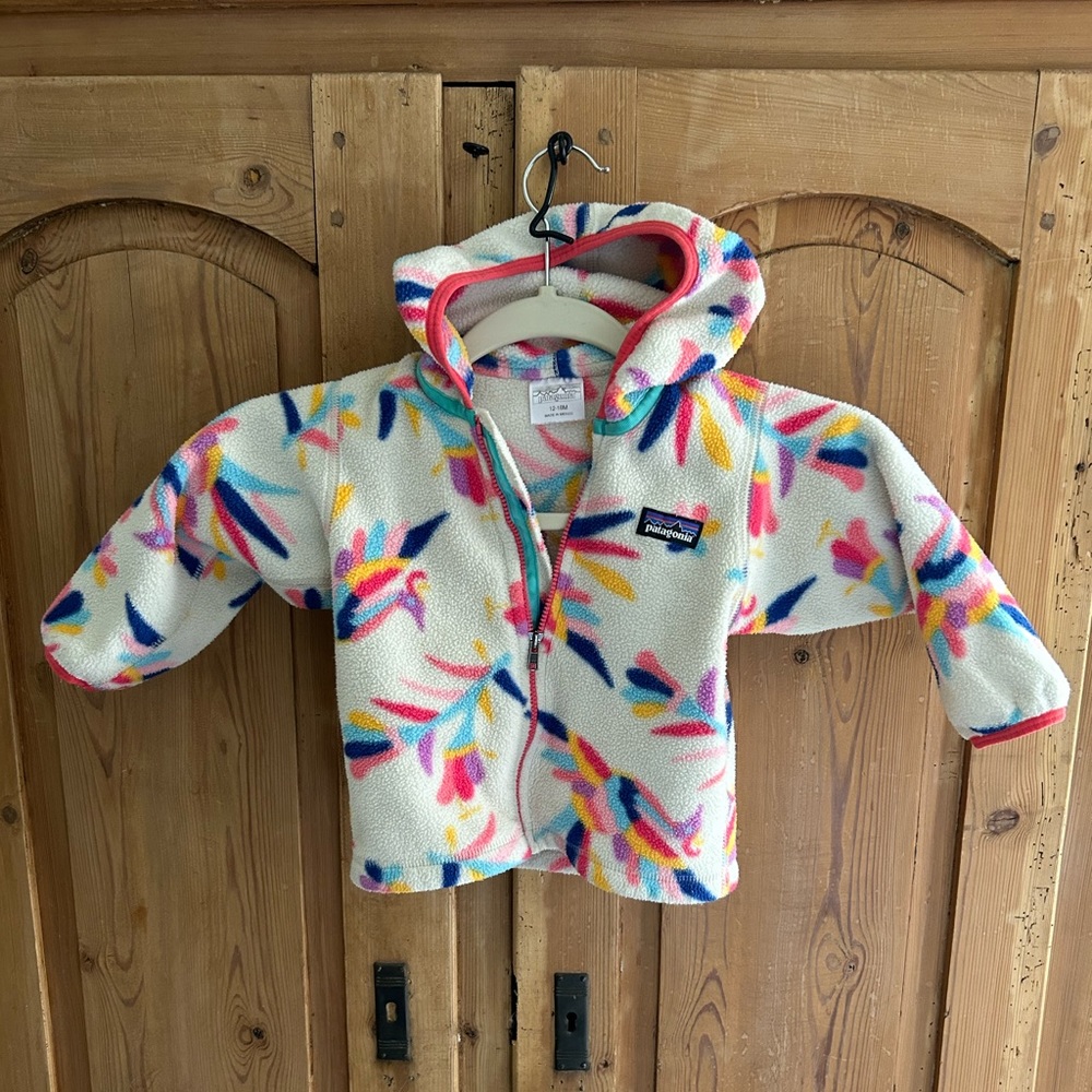 Patagonia kids synchilla fleece 12-18 months